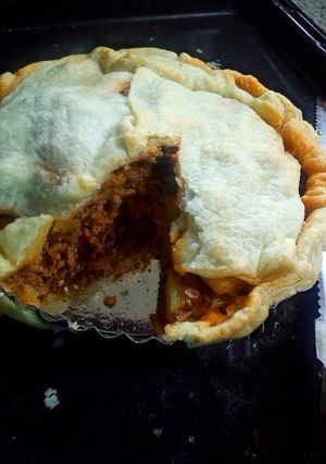 フルーティミートパイ-レシピのメイン写真