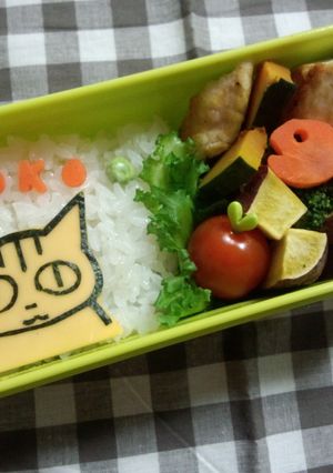 キャラ弁☆くるねこ　ポ子　のお弁当-レシピのメイン写真