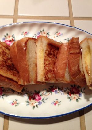 簡単！朝食に食パンチーズサンド-レシピのメイン写真