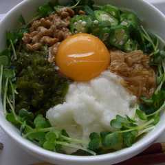 รูปของ ヘルシーねばねば丼