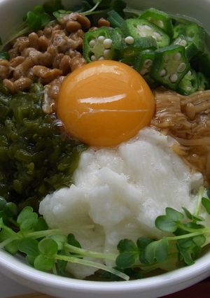 ヘルシーねばねば丼-レシピのメイン写真