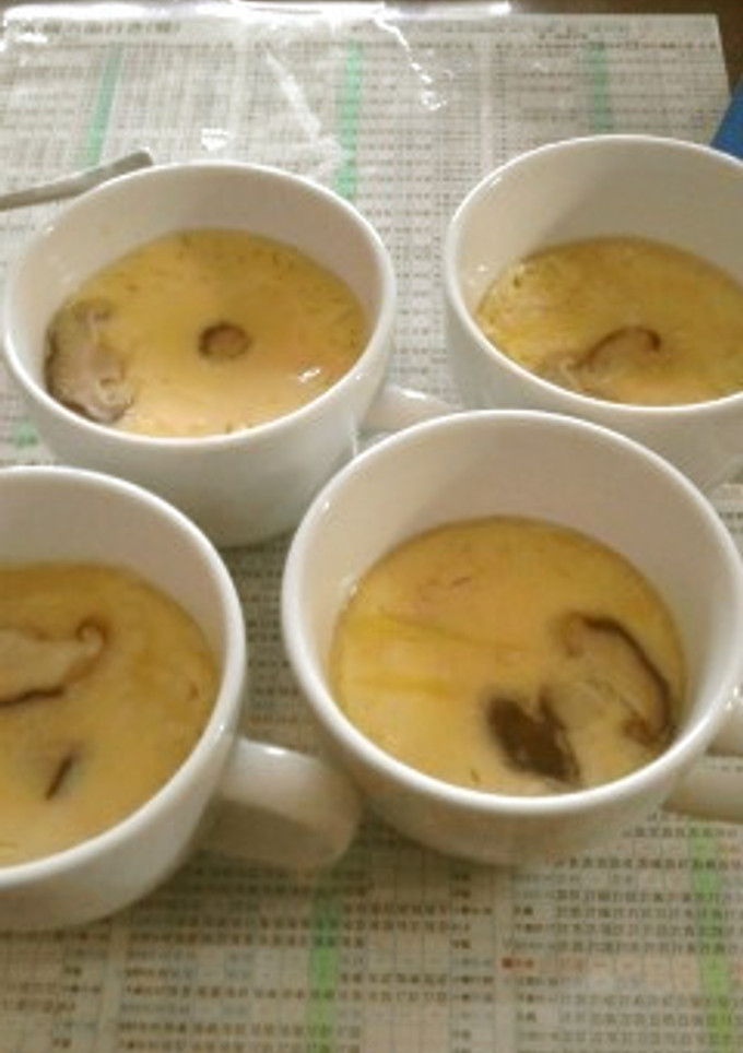 簡単レンジで茶碗蒸し-レシピのメイン写真