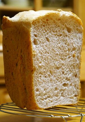 ＨＢ☆胡桃と全粒粉のふわふわ食パン-レシピのメイン写真