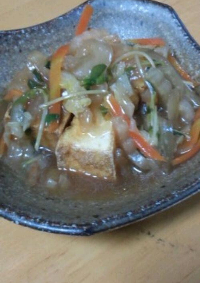 厚揚げの野菜和風あんかけ-レシピのメイン写真