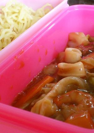 彼のお気に入り＊あんかけ焼きそば-レシピのメイン写真