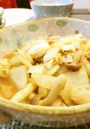 白菜としめじとツナのおかか煮-レシピのメイン写真