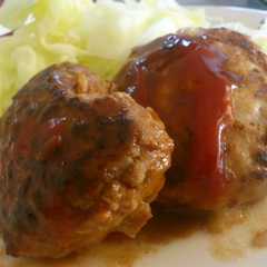 รูปของ ふわふわ簡単ヘルシー＊ハンバーグ