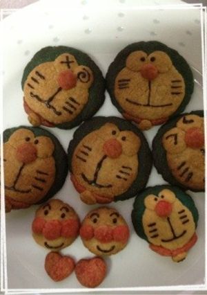 HMで簡単に♪ドラえもんクッキー♡-レシピのメイン写真