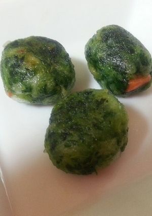 離乳食手づかみ食べ☆野菜とタラの団子-レシピのメイン写真