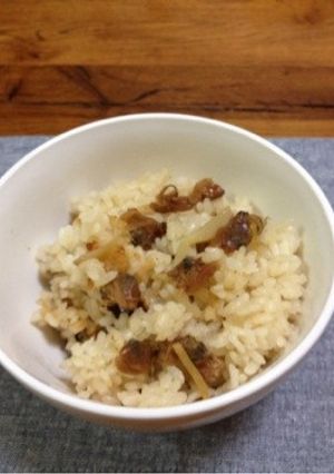 あさりの佃煮で簡単炊き込みごはん-レシピのメイン写真