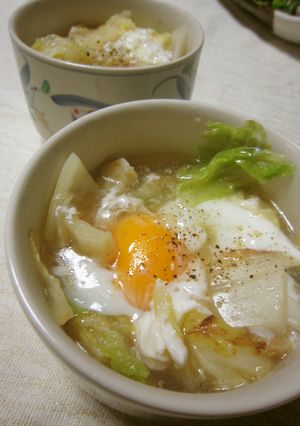 白菜をたっぷり食べるためのスープ-レシピのメイン写真