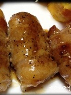 シャキ!!豚肉の長芋巻き(お弁当にも)-レシピのメイン写真