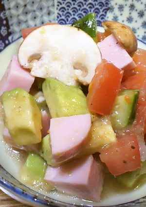 アボカドとトマトのコロコロサラダ-レシピのメイン写真