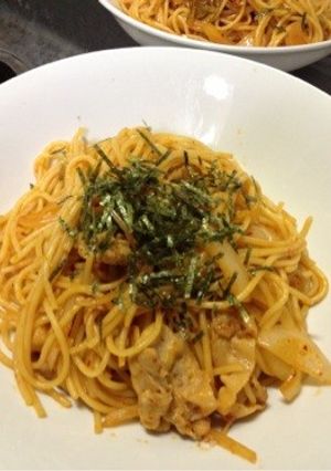 辛さも旨さも星3つ！韓国風パスタ♡-レシピのメイン写真