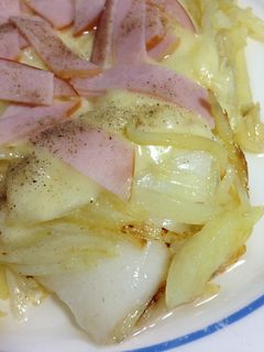 じゃが餅くっつけチーズピザ-レシピのメイン写真
