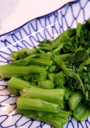 簡単♪菜の花のお刺身　わさび醤油-レシピのメイン写真