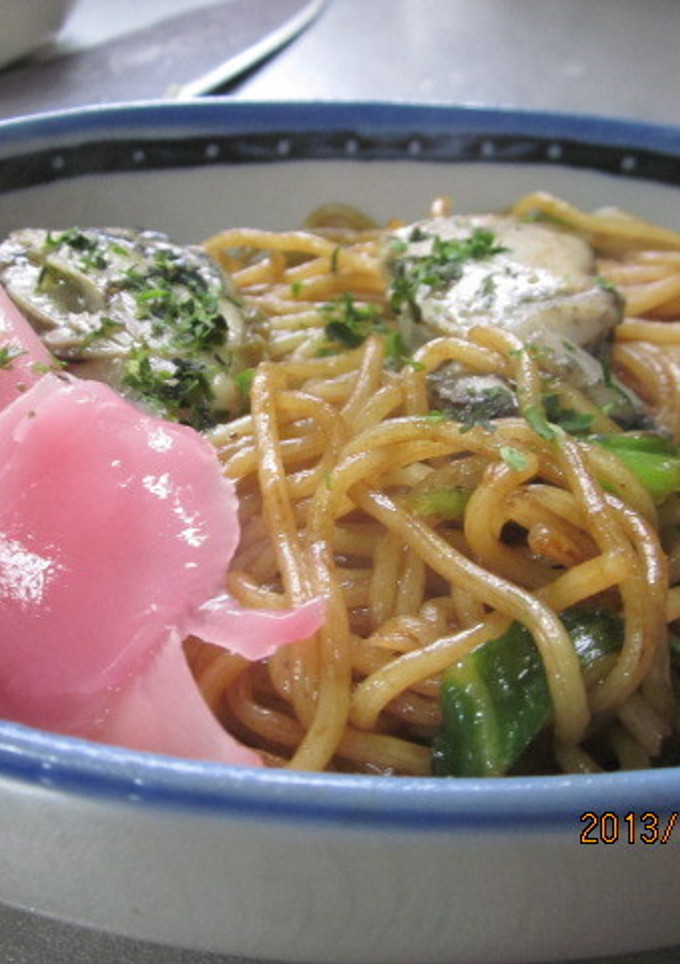 牡蠣の焼きそば-レシピのメイン写真