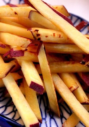 レンチンでさつまいもの塩バターソテー♥-レシピのメイン写真