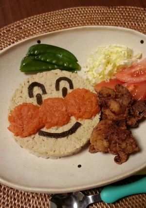 卵なし☆アンパンマンちらし寿司-レシピのメイン写真