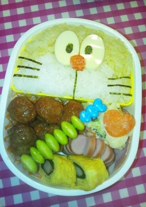 キャラ弁☆ミニドラ　ドラえもん②-レシピのメイン写真