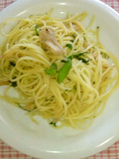 ハーブの香り立つ!ツナの和風パスタ-レシピのメイン写真