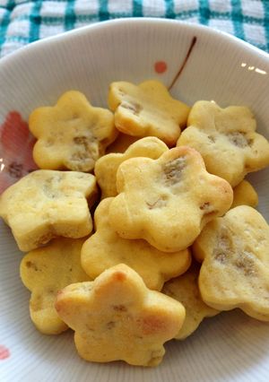 子どもに優しい♡焼きいもクッキー-レシピのメイン写真