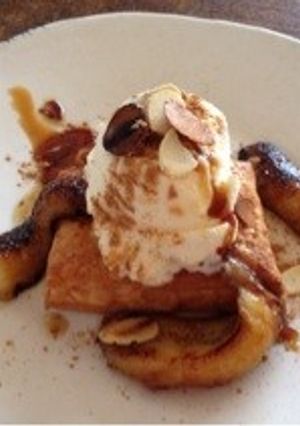 挟まない＊焼きバナナパイ-レシピのメイン写真