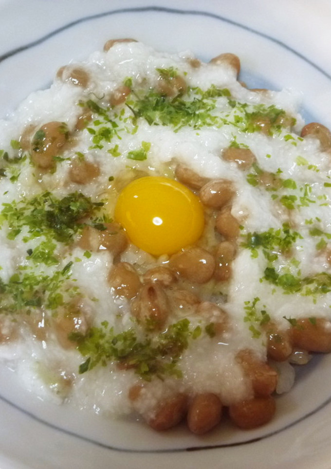 するっといけちゃう！とろろ納豆ごはん♪-レシピのメイン写真