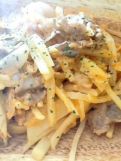 じゃがいもと豚肉の味噌ケチャップ炒め-レシピのメイン写真