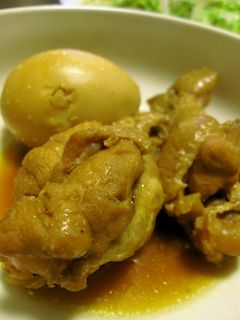 手羽元と卵の甘辛煮-レシピのメイン写真