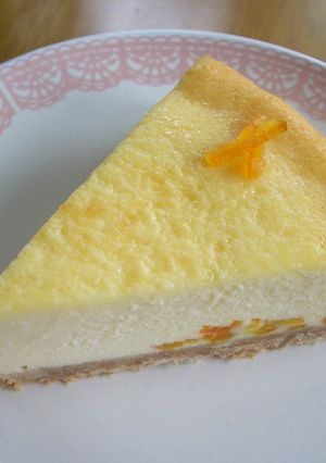 簡単★オレンジのチーズケーキ-レシピのメイン写真