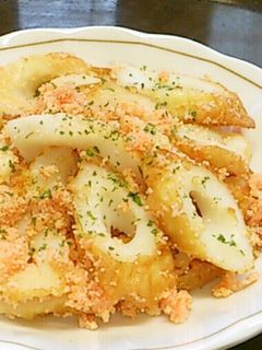 (σ・∀・)σ 竹輪・たらこバター炒め-レシピのメイン写真