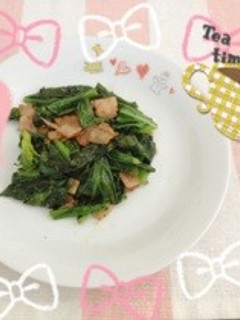 *お弁当にも♥我が家のほうれん草のソテー-レシピのメイン写真