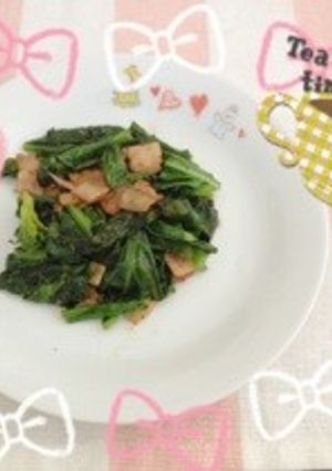 ＊お弁当にも♥我が家のほうれん草のソテー-レシピのメイン写真