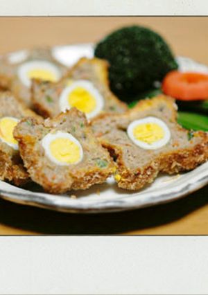 お花見に連れてって★お野菜スコッチエッグ-レシピのメイン写真