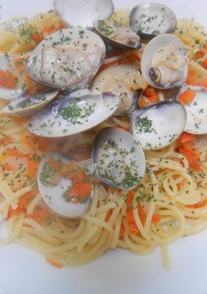 ひな祭りに、ハマグリのパスタ-レシピのメイン写真