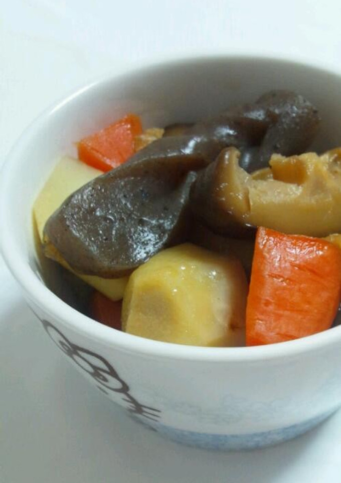 簡単煮物☆おばあちゃんの五目煮-レシピのメイン写真