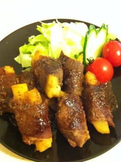 ☆肉巻きポテト☆-レシピのメイン写真