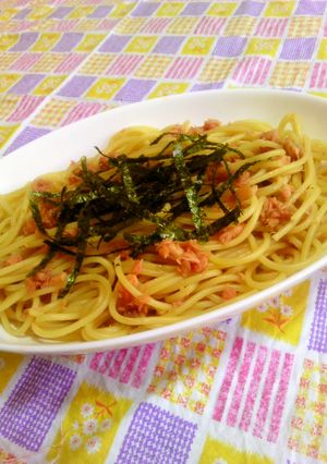 和風☆鮭パスタ-レシピのメイン写真