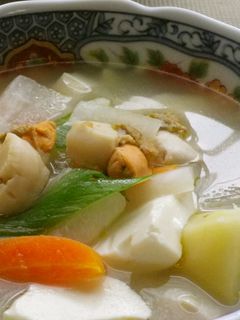 ぽっかぽか ほたて塩汁-レシピのメイン写真