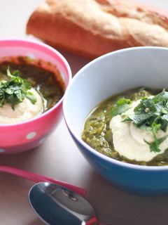 サグカレーにカシュークリーム!-レシピのメイン写真