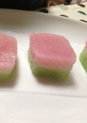 三色団子で菱餅！桃の節句にどうぞ-レシピのメイン写真