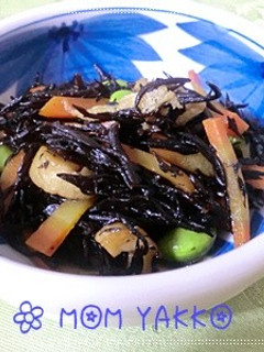 おふくろの味、定番お惣菜♪ひじきの煮物-レシピのメイン写真