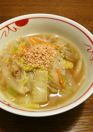 白菜としらたきの具だくさん中華スープ-レシピのメイン写真