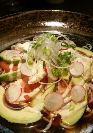 アボカドとクリームチーズの蕎麦-レシピのメイン写真