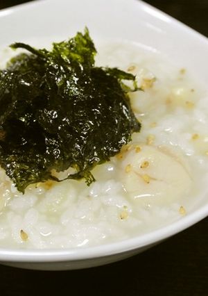 ほたてのごま粥-レシピのメイン写真