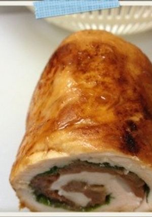 ササミの梅シソ巻き-レシピのメイン写真