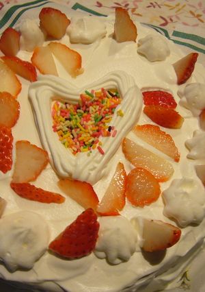 イチゴのケーキ☆-レシピのメイン写真