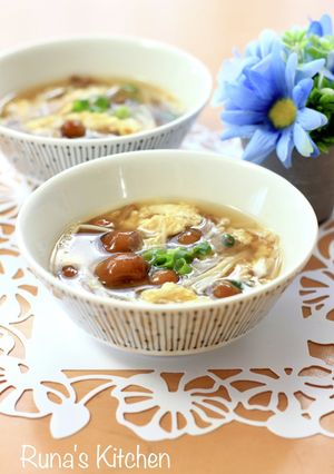 とろ～り☆なめこスープ-レシピのメイン写真