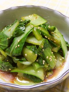 青梗菜の中華風和え物-レシピのメイン写真